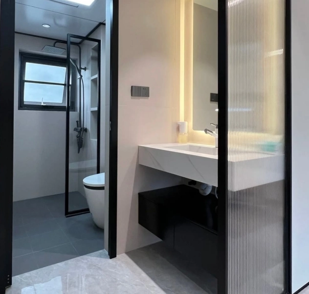 Wooden Bathroom Cabinet