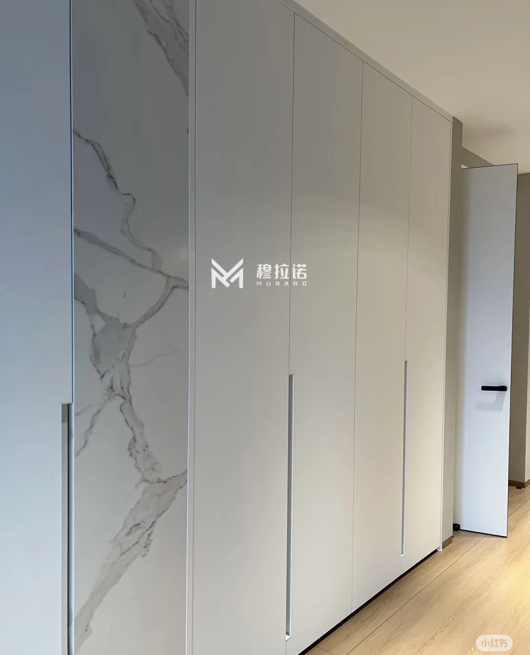 Matte Finish EB 4-Resistance Panel Wardrobe by Komox—Premium Custom Storage Solution