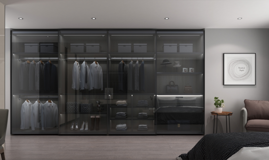 glass sliding door wardrobe 2